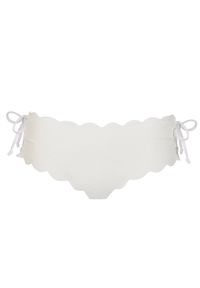 MARYSIA SWIM - Dół od bikini Spring Tie. Kolor: biały. Materiał: tkanina, materiał #2