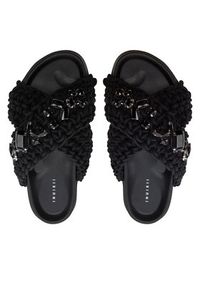 Inuikii Klapki Woven Stones 70104-106 Czarny. Kolor: czarny. Materiał: materiał #2