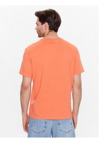 United Colors of Benetton - United Colors Of Benetton T-Shirt 3MI5J1AF7 Pomarańczowy Regular Fit. Kolor: pomarańczowy. Materiał: bawełna #3