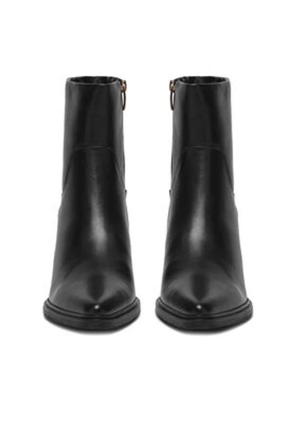 MEXX Botki CEO-MX/047C-WI44 Czarny. Kolor: czarny. Materiał: skóra