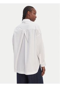 BOSS Koszula C_Bostatta 50553890 Biały Oversize. Kolor: biały. Materiał: bawełna #5