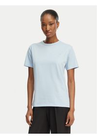 Hugo - HUGO T-Shirt Damacia_7 50561233 Niebieski jasny Regular Fit. Kolor: niebieski. Materiał: bawełna #1