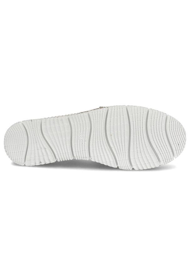 Beżowe Półbuty Maciejka Wygodne Skórzane Buty. Okazja: na spacer, na co dzień. Kolor: beżowy. Materiał: skóra. Sezon: wiosna, lato. Styl: casual