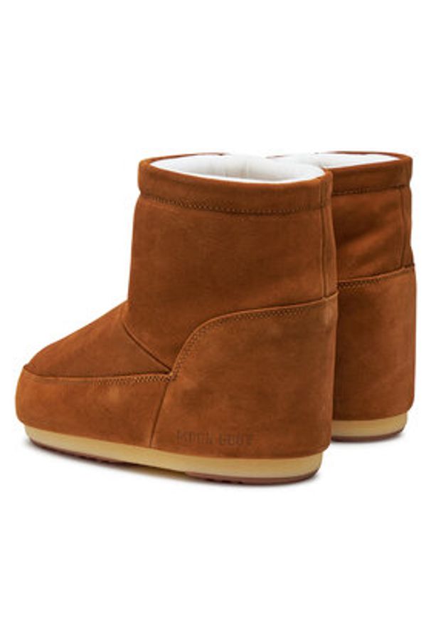 Moon Boot Śniegowce Mb Icon Low 80D1409400 Brązowy. Kolor: brązowy. Materiał: zamsz, skóra