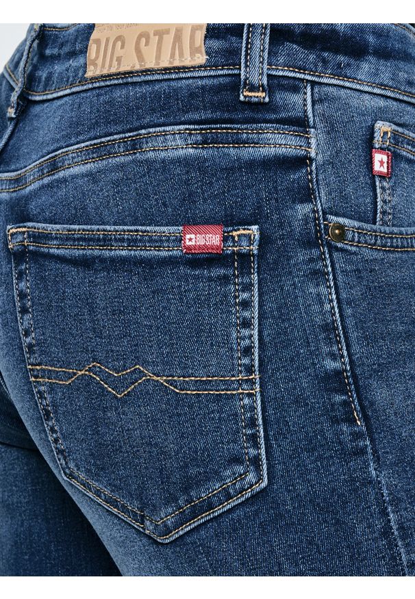 Big-Star - Jeansy damskie niebieskie Maggie 356. Okazja: na co dzień. Kolor: niebieski. Styl: casual, klasyczny