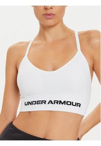 Under Armour Biustonosz sportowy UA Vanish 1384417 Biały. Kolor: biały. Materiał: syntetyk