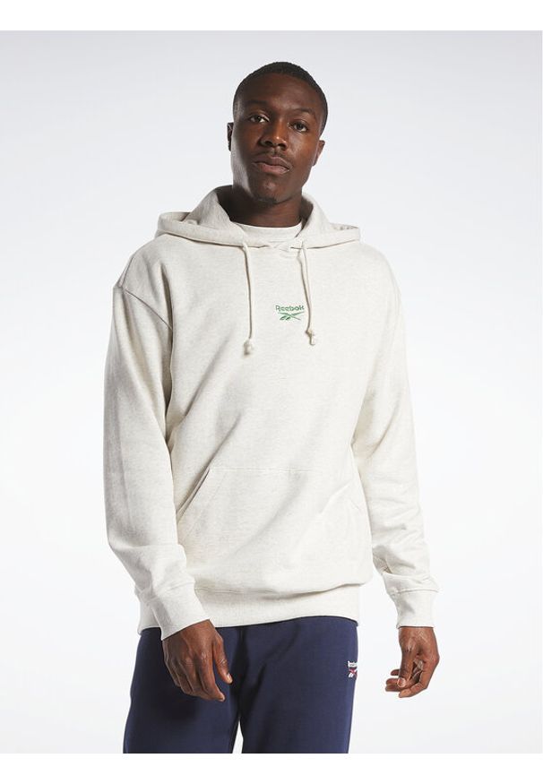 Reebok Bluza Classics Small Vector Hoodie HS7152 Szary. Kolor: szary. Materiał: bawełna