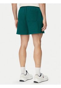Tommy Jeans Szorty sportowe DM0DM21931 Zielony ciemny Regular Fit. Kolor: zielony. Materiał: bawełna. Styl: sportowy #3
