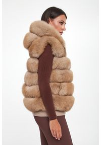 Suprema - Kamizelka damska futrzana z lisa dwustronna SUPREMA. Materiał: futro #3