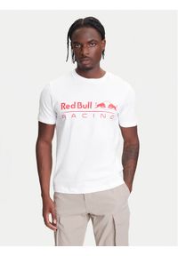 Pepe Jeans T-Shirt Red Bull Racing Logo RM500016 Biały Regular Fit. Kolor: biały. Materiał: bawełna