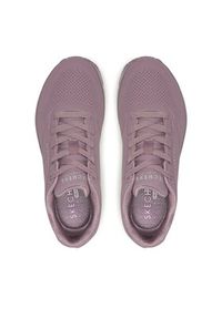 skechers - Skechers Sneakersy Uno Stand On Air 73690/DKMV Fioletowy. Kolor: fioletowy. Materiał: skóra