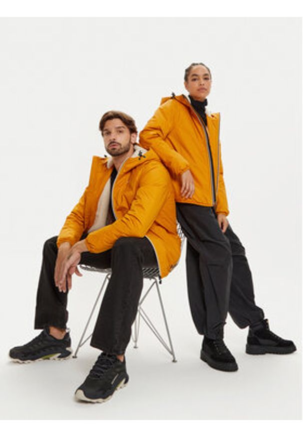 K-Way Kurtka zimowa Le Vrai 3.0 Claude K3118TW Żółty Regular Fit. Kolor: żółty. Materiał: syntetyk. Sezon: zima