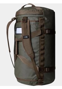 Torba sportowa The North Face Base Camp Duffel. Kolor: zielony, wielokolorowy, brązowy. Materiał: materiał