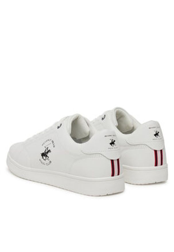 Beverly Hills Polo Club Sneakersy MYL-CE23388A Biały. Kolor: biały. Materiał: materiał, syntetyk