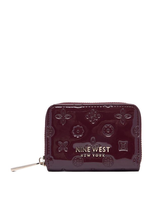 Nine West Portfel CEO-NW-W1-005-AW26 Bordowy. Kolor: czerwony. Materiał: skóra