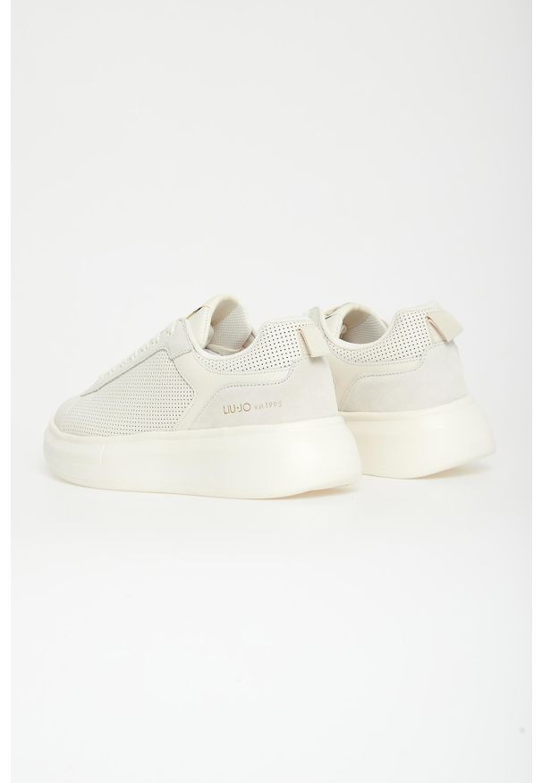Liu Jo - Sneakersy męskie skórzane LIU JO. Materiał: skóra