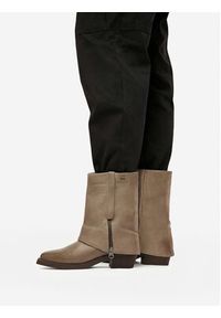 G-Star RAW - G-Star Raw Botki EO-YAGMUR-25FW30 Beżowy. Kolor: beżowy. Materiał: skóra #3