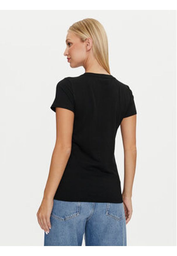 GAP - Gap Top 268820-11 Czarny Regular Fit. Kolor: czarny. Materiał: bawełna