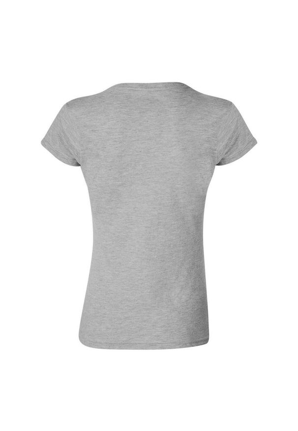GILDAN - Koszulka Damska Softstyle Heather. Kolor: wielokolorowy, szary, brązowy