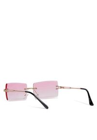 Jack & Jones - Jack&Jones Okulary przeciwsłoneczne Jacvenice 12228732 Różowy. Kolor: różowy