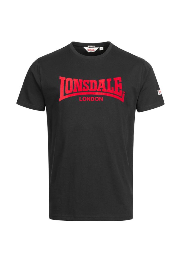 Koszulka Lonsdale Ll008 One Tone. Kolor: czarny, czerwony, wielokolorowy