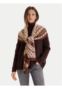 Guess Szal AW5413 POL03 Beżowy. Kolor: beżowy. Materiał: materiał, poliester #4