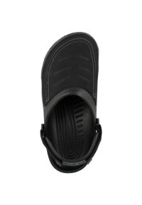 Buty do chodzenia męskie Crocs Yukon Vista II. Zapięcie: rzepy. Kolor: czarny. Materiał: syntetyk, materiał. Szerokość cholewki: normalna. Sport: turystyka piesza