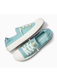 Buty sportowe Converse Chuck Taylor All Star Shoreline. Kolor: niebieski. Materiał: materiał. Model: Converse All Star. Sport: skateboard #2