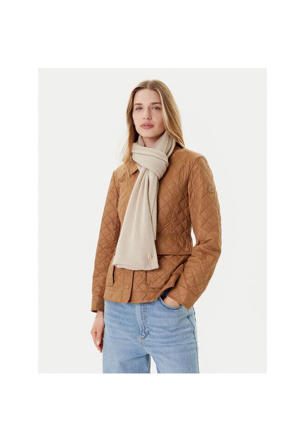 TOMMY HILFIGER - Szalik Tommy Hilfiger. Kolor: beżowy