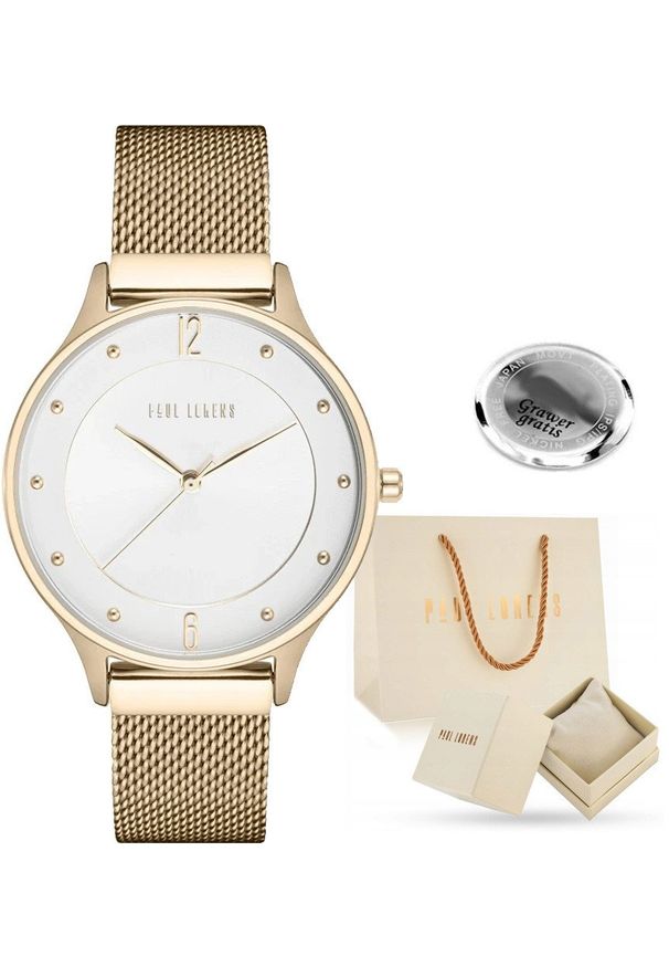 Zegarek damski Paul Lorens FORITA-3D1 Z GRAWEREM