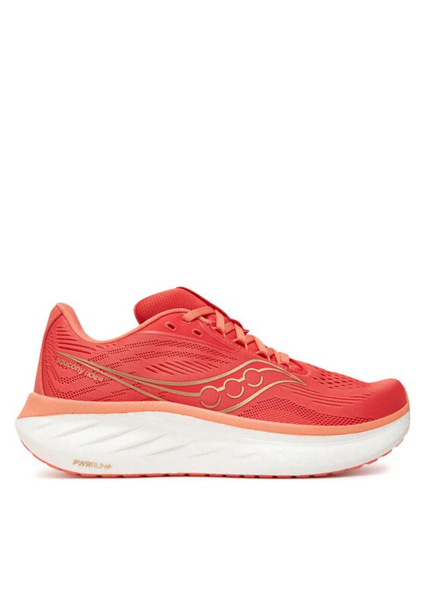 Saucony Buty do biegania Ride 18 S11000 Koralowy. Kolor: pomarańczowy. Materiał: materiał