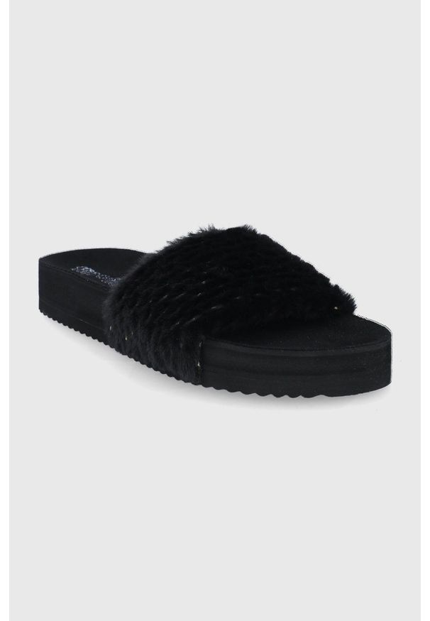 Flip*Flop Kapcie kolor czarny. Kolor: czarny. Materiał: guma