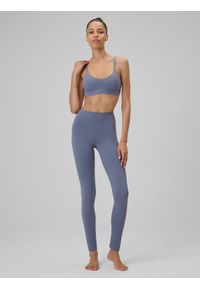 4f - 4F Biustonosz do jogi z niskim wsparciem damski - niebieski XL. Kolor: niebieski. Materiał: materiał. Sport: joga i pilates #2
