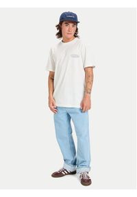 Quiksilver T-Shirt Evo Border Lines EQYZT08191 Biały Regular Fit. Kolor: biały. Materiał: bawełna #2