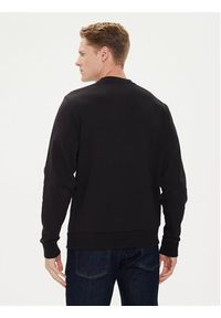 Calvin Klein Bluza Off Placement K10K113095 Czarny Regular Fit. Kolor: czarny. Materiał: bawełna #5