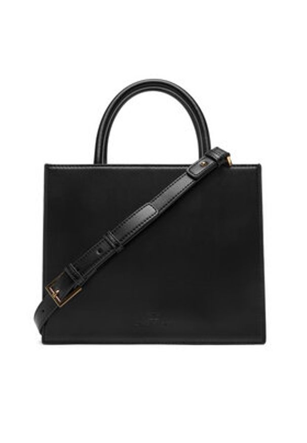 Elisabetta Franchi Torebka BS-33A-56E2-V380 Czarny. Kolor: czarny. Materiał: skórzane