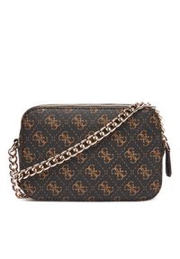 Guess Torebka Noelle II HWQG96 72140 Brązowy. Kolor: brązowy. Materiał: skórzane