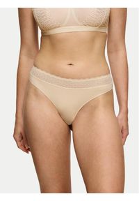 Triumph Stringi Feel Of Modal 10219764 Beżowy. Kolor: beżowy #1