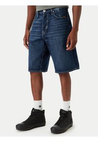 G-Star RAW - G-Star Raw Szorty jeansowe Deeggie D28474-D536 Niebieski Regular Fit. Kolor: niebieski. Materiał: bawełna #1