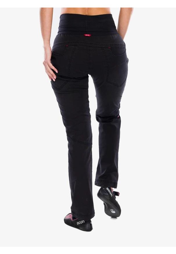 OCUN - Spodnie wspinaczkowe damskie Ocun Noya Jeans Organic Pant. Kolor: czarny. Materiał: jeans