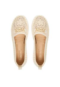 Liu Jo Espadryle Capri 04 SA6097 EX349 Écru. Kolor: kremowy. Materiał: skóra #4
