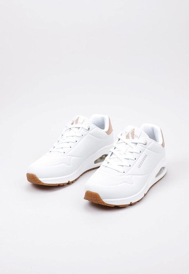 skechers - Buty na co dzień damskie SKECHERS UNO sneakersy. Okazja: na co dzień. Kolor: biały