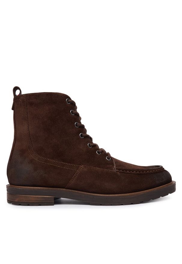 TOMMY HILFIGER - Trzewiki Tommy Hilfiger. Kolor: brązowy