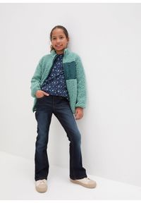 bonprix - Shirt dziewczęcy z długim rękawem, z bawełny organicznej (3 szt.). Kolor: niebieski. Materiał: bawełna. Długość rękawa: długi rękaw. Długość: długie #2