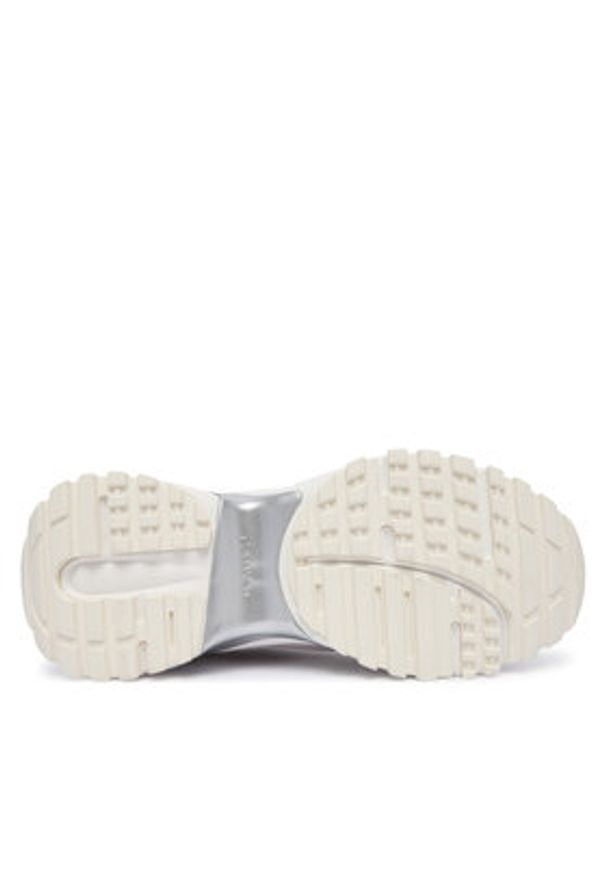 Calvin Klein Sneakersy Hike Runner Mesh Mix Met Mg YW0YW02009 Biały. Kolor: biały. Materiał: mesh