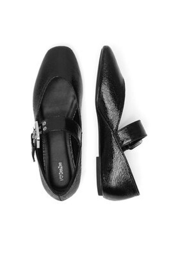 DeeZee Baleriny HY23066-1 Czarny. Kolor: czarny. Materiał: materiał, syntetyk
