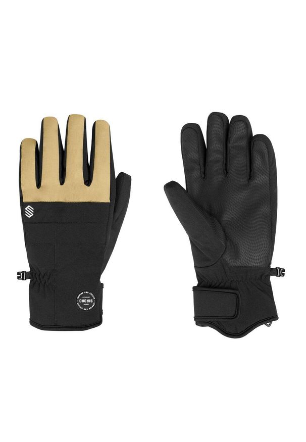 SIROKO - Zimowe rękawice snowboardowe i narciarskie Sporty zimowe Siroko Voss Camel. Kolor: beżowy. Sezon: zima. Sport: narciarstwo, snowboard