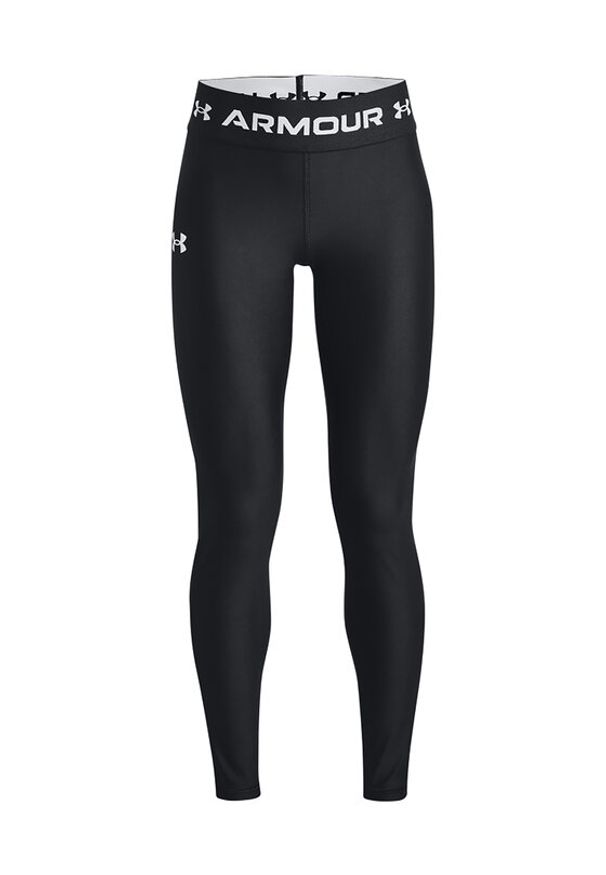 Under Armour Legginsy Armour Legging 1373954 Czarny Slim Fit. Kolor: czarny