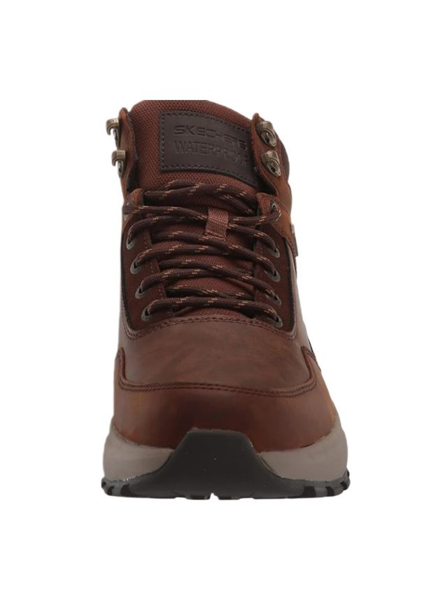 skechers - Buty trekkingowe Męskie Skechers. Kolor: brązowy. Model: Skechers Sport. Sport: turystyka piesza