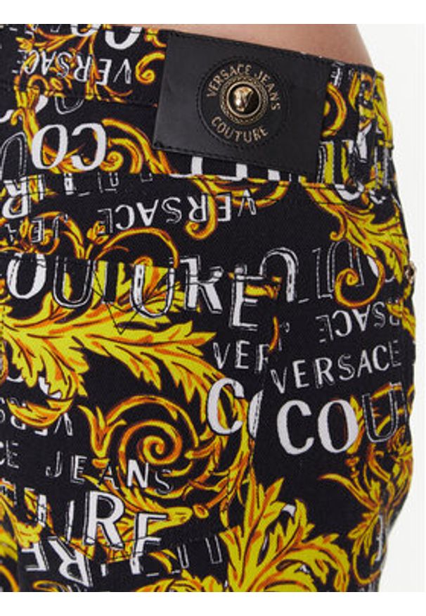 Versace Jeans Couture Jeansy 74HAB5K0 Kolorowy Skinny Fit. Wzór: kolorowy